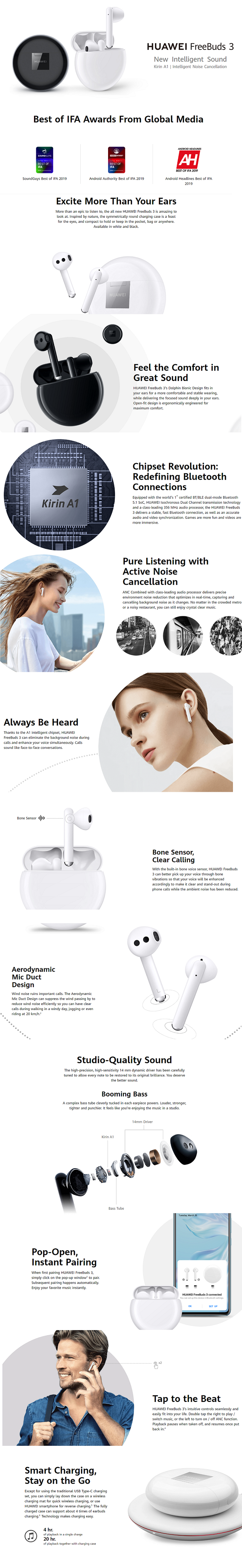 Huawei FreeBuds 3 Huawei FreeBuds 3