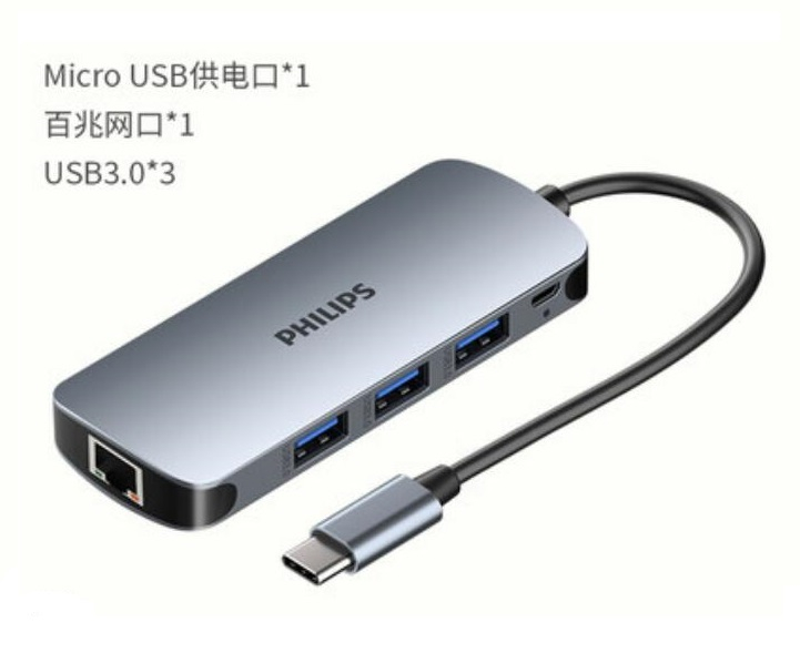 Micro USB x 1 + USB3.0 x 3 + 100M Ethernet Port x 1