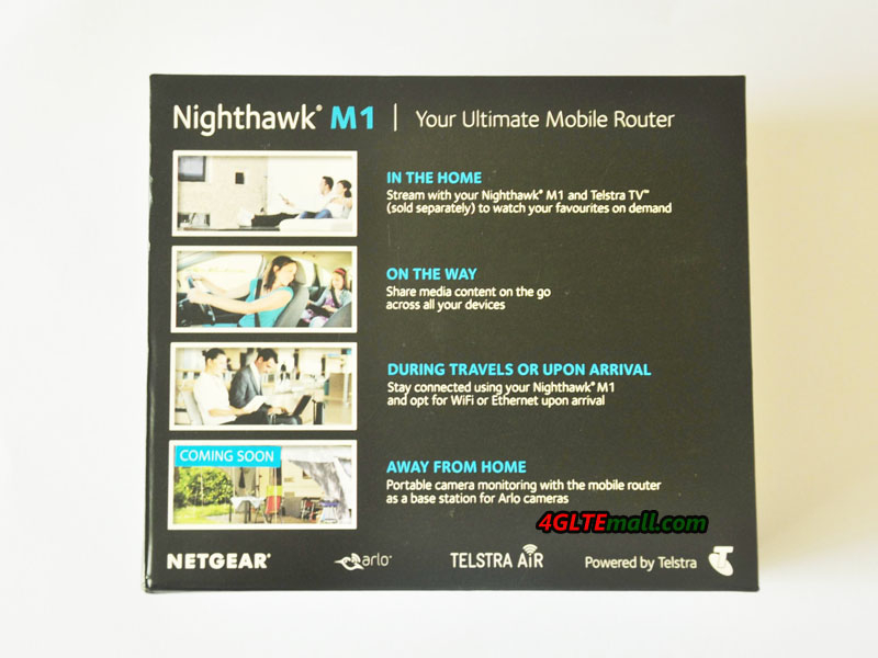 Netgear Nighthawk M1 package back