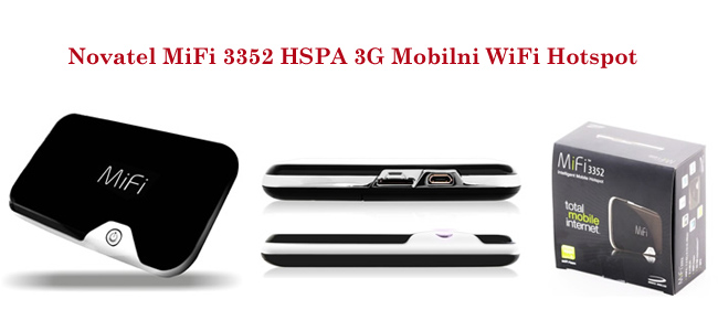 Novatel MiFi 3352 HSPA 3G Mobilni WiFi Hotspot