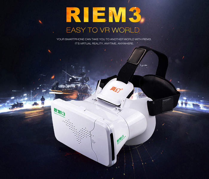 Ritech III RIEM3 3D VR Glasses Virtual Reality Headset