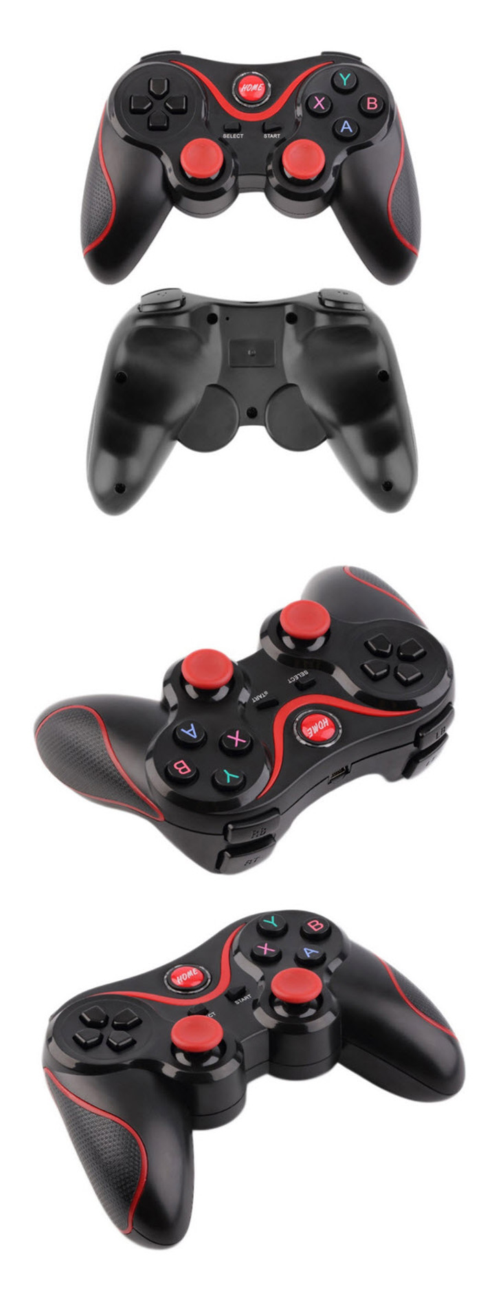 Smartphone Gamepad Controller Wireless Bluetooth Joystick for Android Phone/Pad/Tablet PC TV BOX