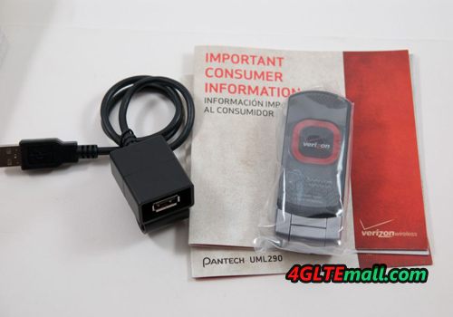 user manual of Pantech UML290 4G USB Modem