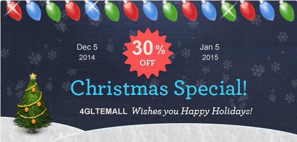 4GLTEMALL Wish you Happy Christmas! 4GLTEMALL Wish you Happy Christmas!